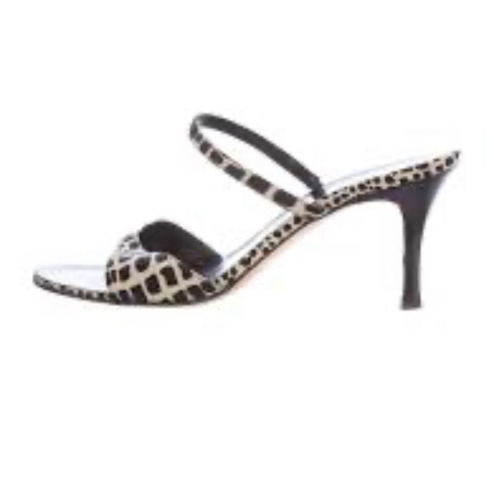 Kate Spade NY Giraffe Print Slide Sandals Size 7.5